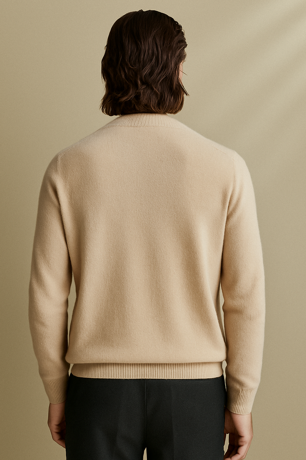 Pull Cachemire Beige