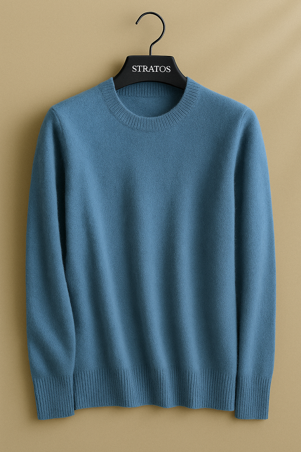 Pull Cachemire Bleu