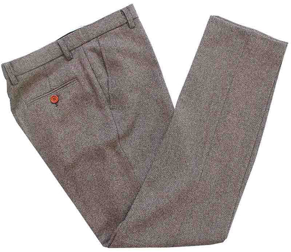 Costume 3P Tweed Barleycorn Brun - Stratos