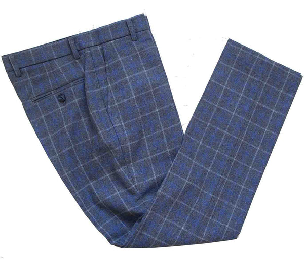 Costume 3P Tweed à Carreaux Gris - Stratos