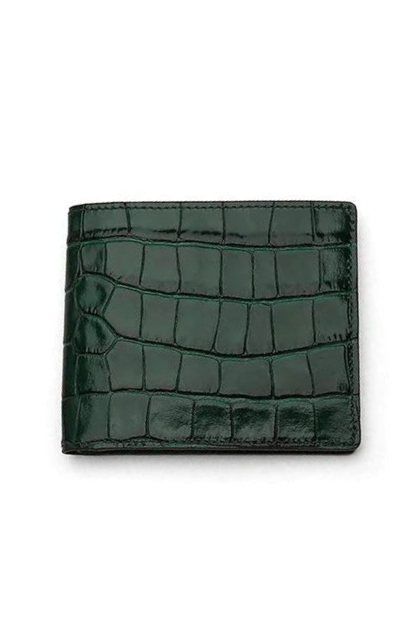 Portefeuille Crocodile Vert - Stratos
