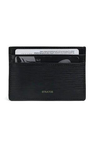 Porte Cartes Épi Noir - Stratos