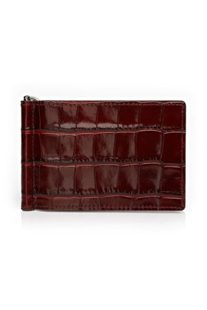 Portefeuille à Pince Bordeaux - Stratos