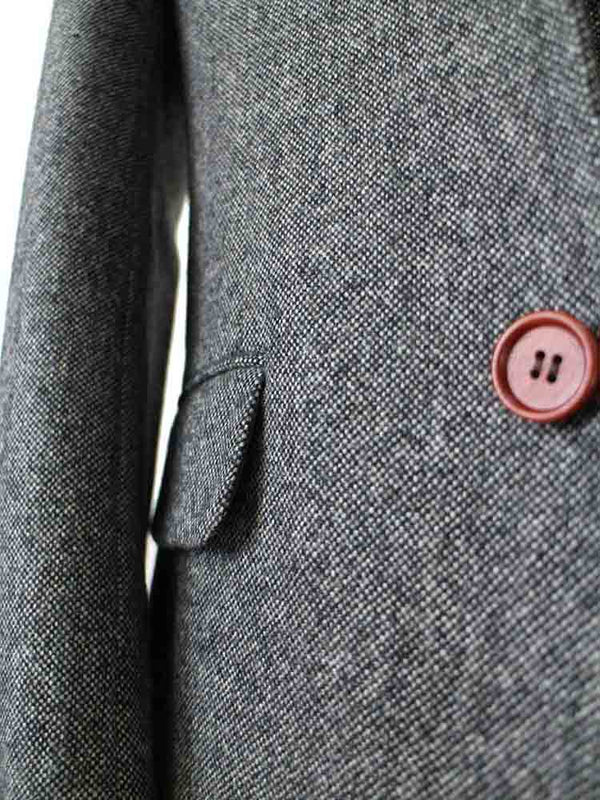 Costume 3P Tweed Barleycorn Gris - Stratos